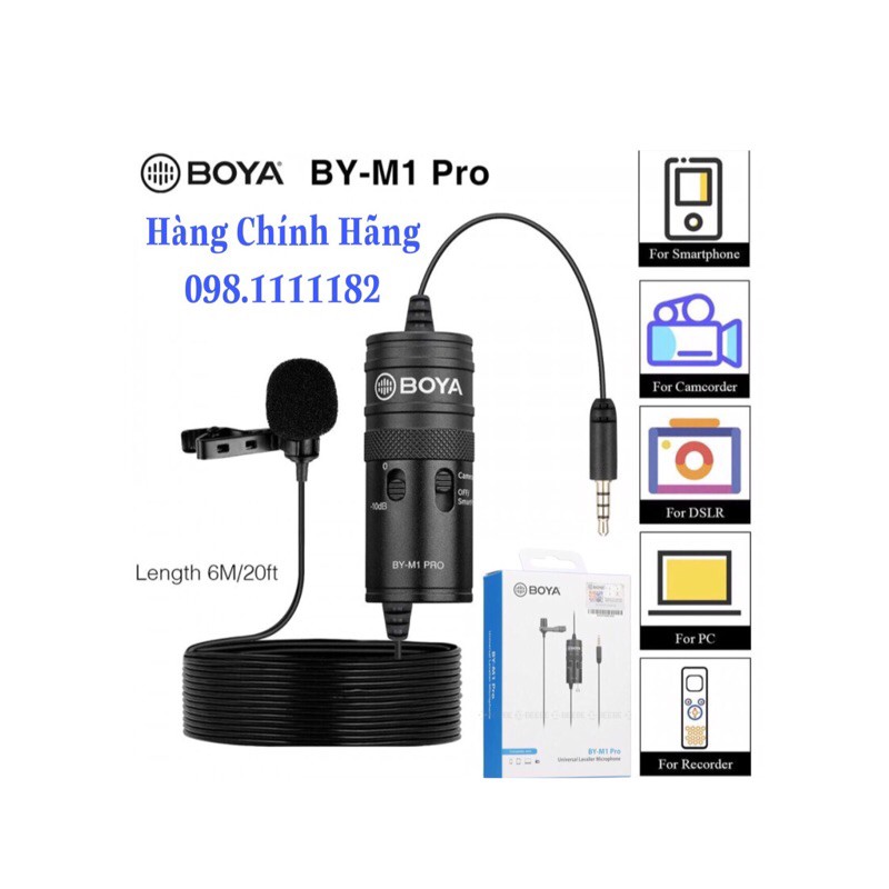 Micro BOYA-BY M1 Pro( hàng chính hãng giá rẻ)