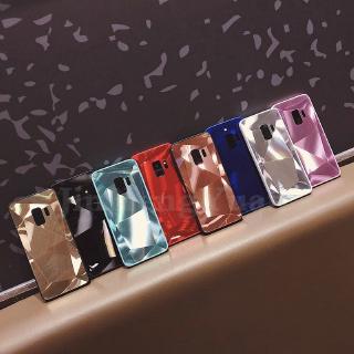 Ốp lưng nhựa cứng họa tiết kim cương lấp lánh 3D cho Samsung S8 S9 S10 LITE Plus S7 Edge Note 8 9
