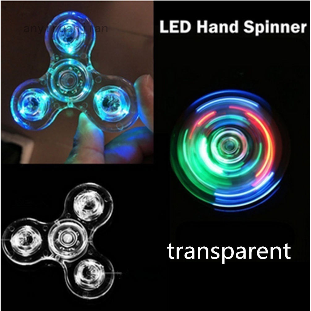 Con Quay Đồ Chơi Fidget Spinner Có ĐèN LED + Loa Bluetooth
