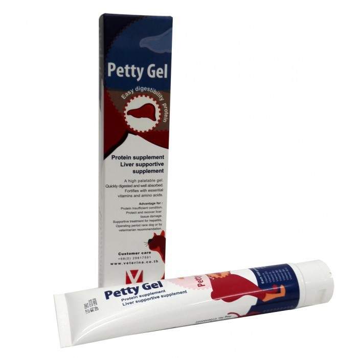 Gel Dinh Dưỡng Thức Ăn Bổ Sung Protein Dễ Tiêu Hoá Và Hỗ Trợ Gan Cho Chó Mèo Petty Gel 100g