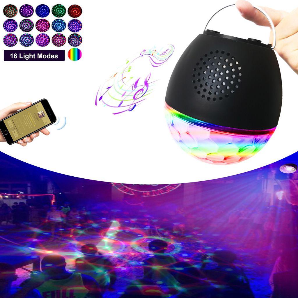 1 Bóng Đèn Led Màu RGB Dùng Pin Sạc USB / Pin Trang Trí Phòng Thời Trang