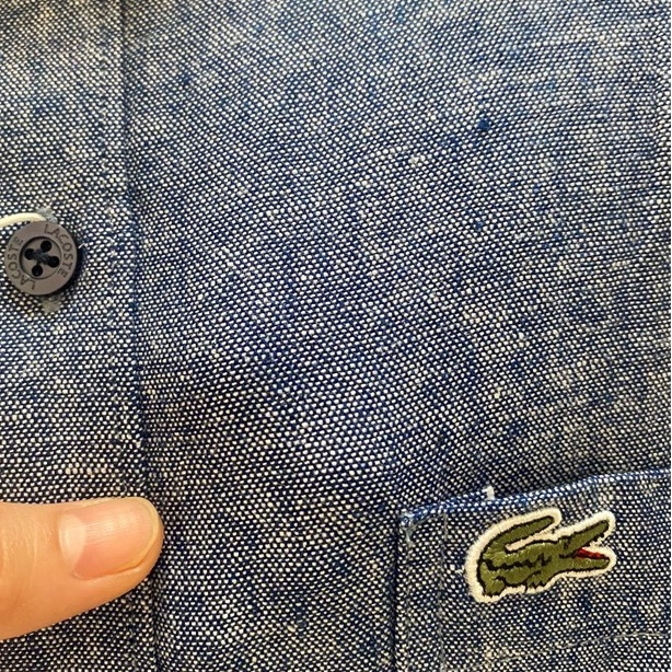 Áo sơ mi nam ngắn tay LACOSTE UNISEX công nghệ kháng khuẩn thời trang văn phòng lịch lãm cao cấp DV