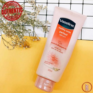 Sữa dưỡng thể trắng da Vaseline Healthy White Perfect Serum 10X - 320ml