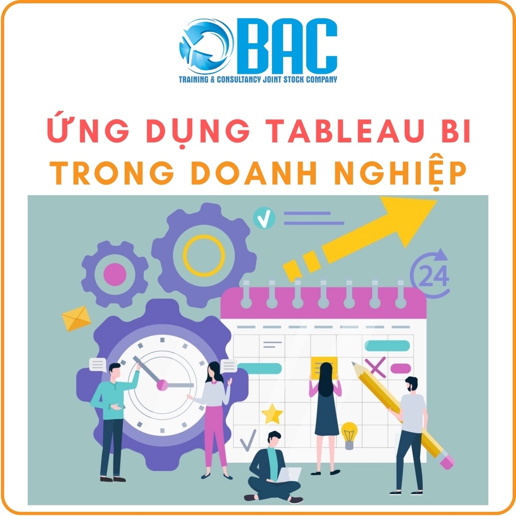 KHÓA HỌC ỨNG DỤNG TABLEAU BI TRONG DOANH NGHIỆP