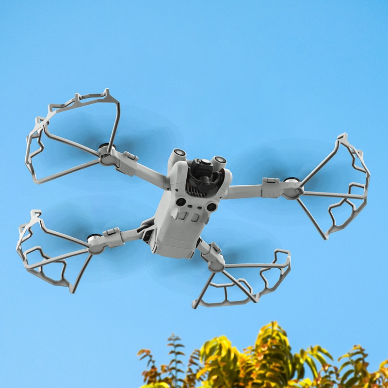 1 Bộ Khung Bảo Vệ Cánh Quạt Màu Xám Cho Mini 3 Pro