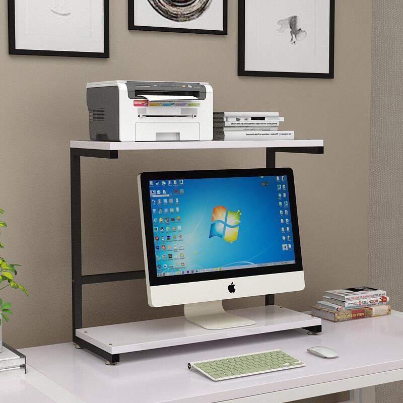 Màn hình máy tính để bàn, in, giá tích hợp lưu trữ bàn phím, tăng đơ, hai lớp | BigBuy360 - bigbuy360.vn