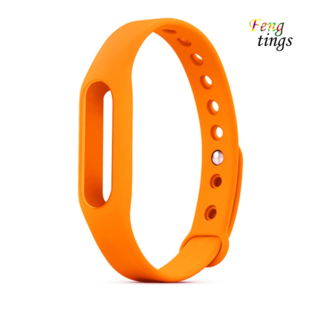 Dây Đeo Silicon Thay Thế Cho Đồng Hồ Thông Minh Xiaomi Mi Band 1 1s