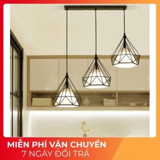 Đèn Thả - Đèn Thả Trần - kim cương đen cao cấp