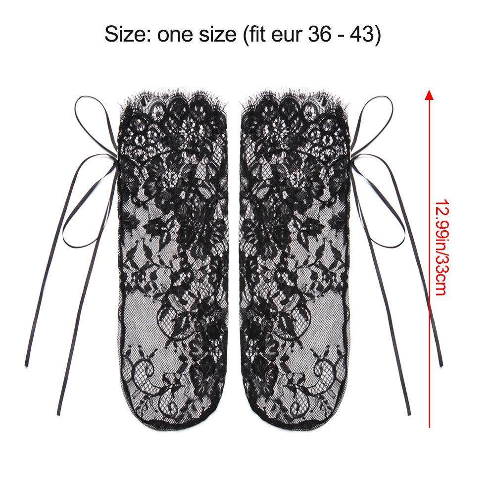 Vớ Trong Suốt Họa Tiết Hoa Dễ Thương Dành Cho Nữ