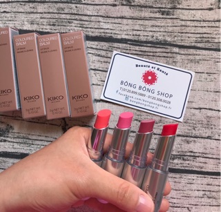 (Chuẩn Pháp giá săn sale) Son dưỡng có màu Kiko Coloured Balm