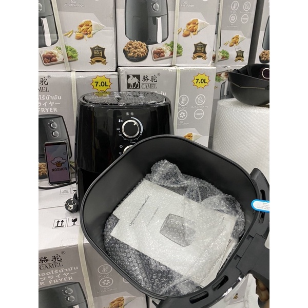 Nồi chiên không dầu Camel - dung tích  7L 8L 9L - Bảo hành - ( Hình shop chụp)