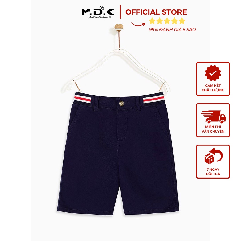 Quần Pull-On short bé trai CBHOL19P15 M.D.K - chất liệu cotton mềm mại, thoáng mát