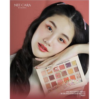 Phấn Mắt Nee Cara Leopard Live Free 18 Ô