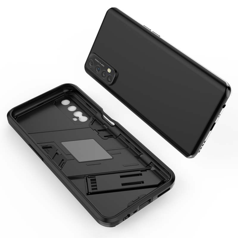 Ốp điện thoại chống sốc có giá đỡ cho Realme 7 Pro Gt V15 C12 C15