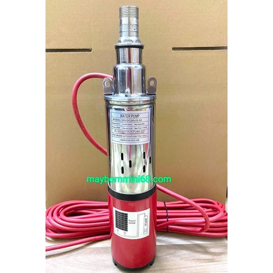 Máy bơm hỏa tiễn 12v/24v-250w 1,5m3/h đẩy cao 50m