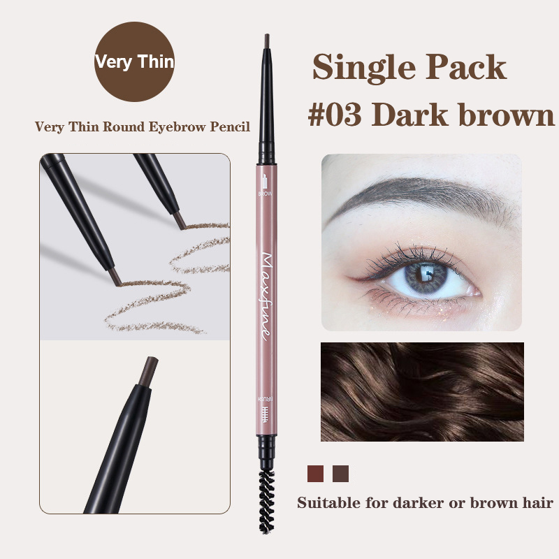 [Hàng mới về] Chì kẻ lông mày hai đầu siêu mịn chống thấm nước lâu trôi phù hợp cho người mới tập trang điểm | BigBuy360 - bigbuy360.vn