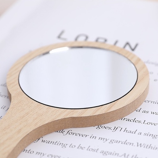 &lt;Tặng Sticker&gt;Sỉ Gương Tròn Cầm Tay Mini Bỏ Túi Trang Điểm Phong Cách Hàn Quốc U150