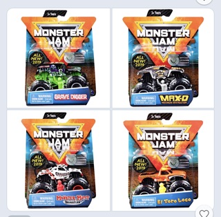 Xe Monster Jam (mẫu 8 xe full box)