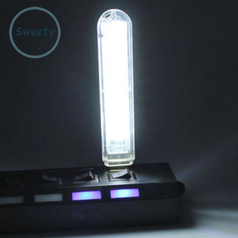 Sturdy Plug Pocket Alternative Camping Atmosphere Energy Saving Desk Table Lamp Lighting Computer Night USB LED Light