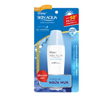 KEM CHỐNG NẮNG SKIN AQUA NHỎ