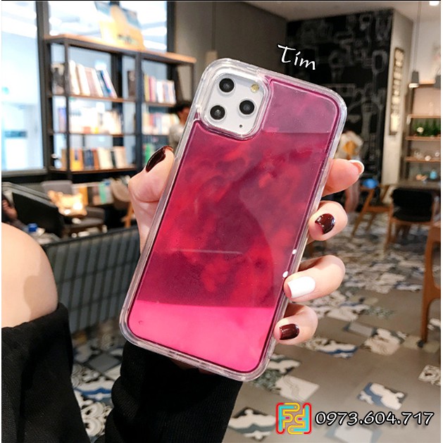 [Ốp lưng Iphone] hiệu ứng cát đổ có dạ quang phát sáng trong đêm cực đẹp