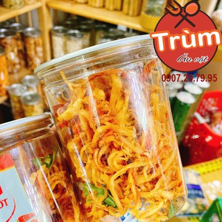 Mực xé sợi sốt Tomyum/Bơ tỏi đặc biệt thơm ngon - Trùm Ăn Vặt