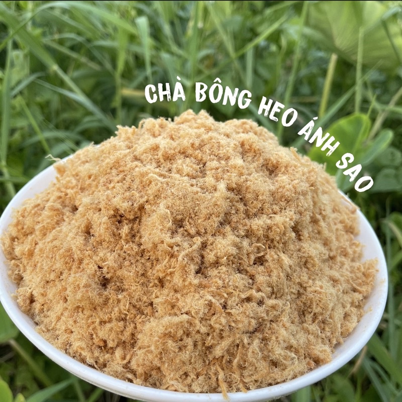 Chà Bông Heo Sợi Ngắn (vụn) zip 500G