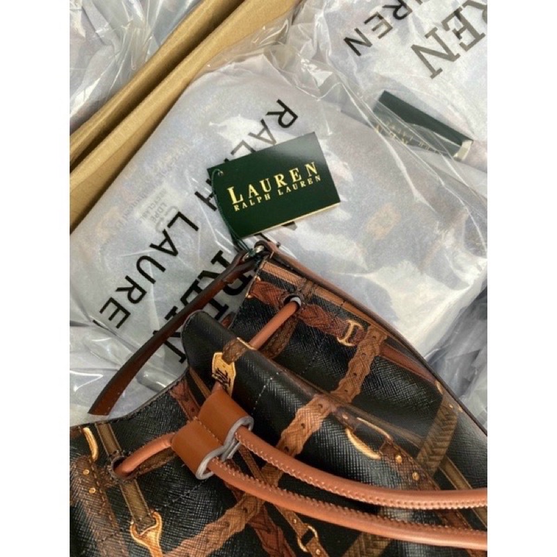 Túi RALPH LAUREN bucket xuất dư