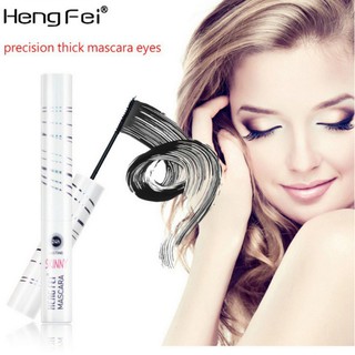 Mascara Hengfei 3D uốn cong làm dày lông mi chống thấm nước