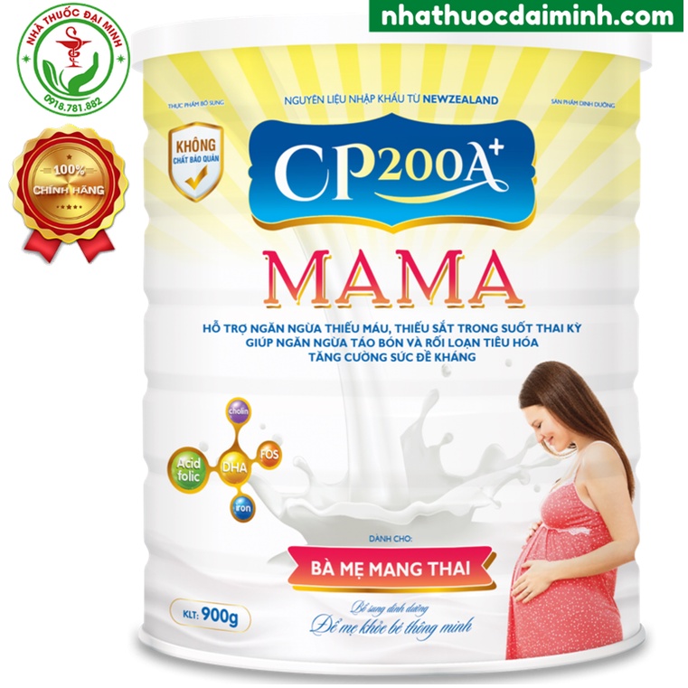 Sữa Bầu CP200A+ MAMA - Bổ Sung Dinh Dưỡng Để Mẹ Khỏe Và Bé Thông Minh