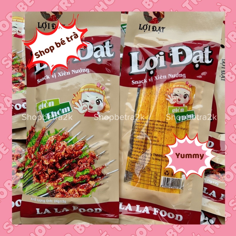 Snack vị xiên nướng Lợi Đạt