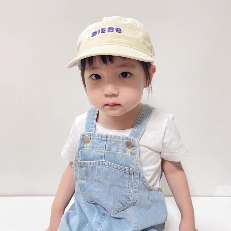 Mũ lưỡi trai vành ngắn cho bé trai và gái