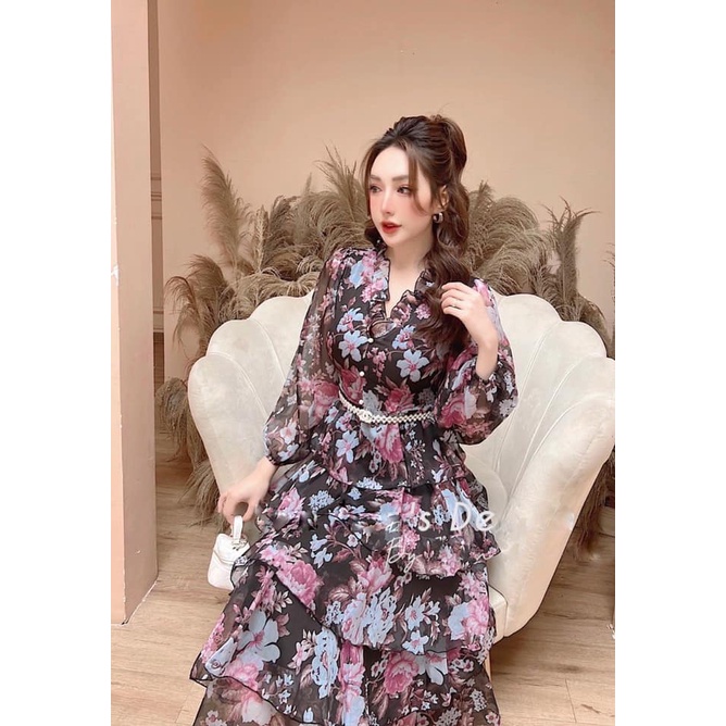 Siêu phẩm váy hoa mới nhà em