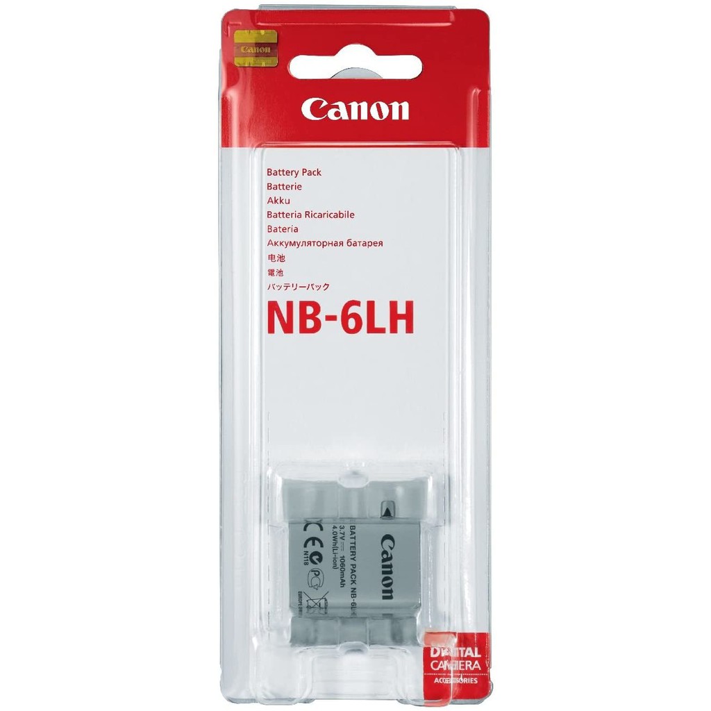 Pin thay thế pin máy ảnh Canon NB-6LH, Hàng nhập khẩu