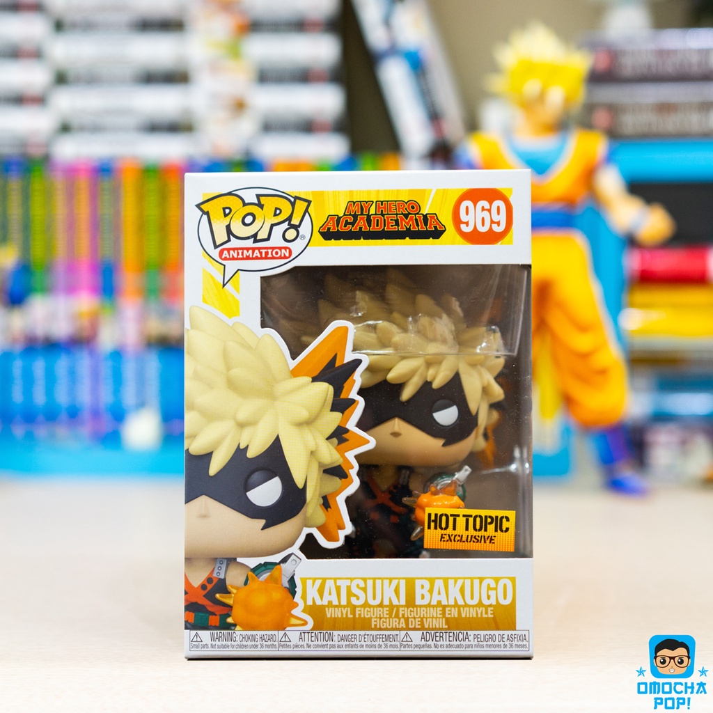 Mô hình chính hãng Funko POP Animation: My Hero Academia - Bakugo 969 Hot Topic exclusive