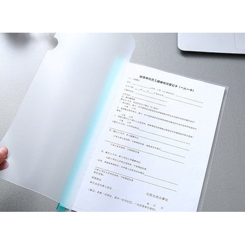 Bìa đứng A4 kẹp tài liệu giấy kiểm tra