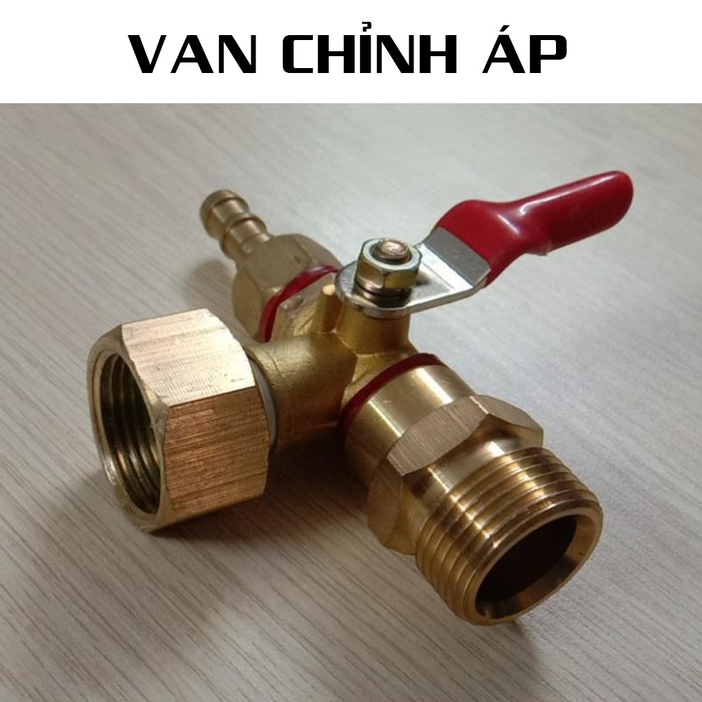 Bộ van chỉnh áp giảm áp cho máy rửa xe - phụ kiện máy xịt rửa xe (PĐ)