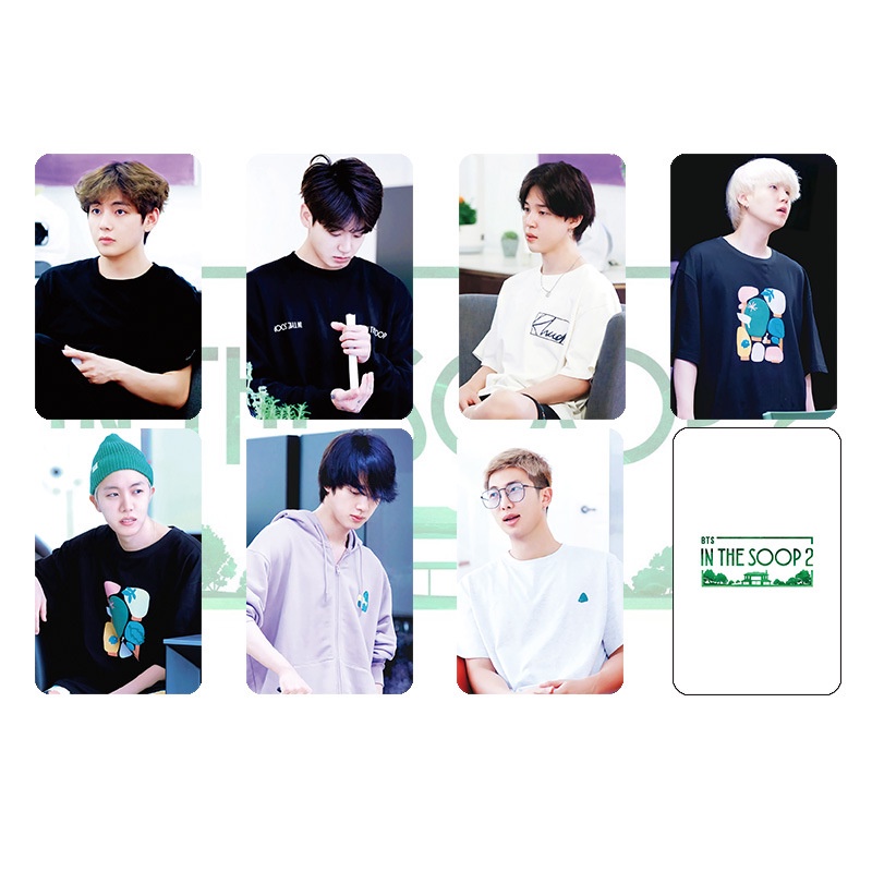 Photocard nhóm nhạc BTS - photo card BTS  - IN THE SOOP 2- hàng unoff