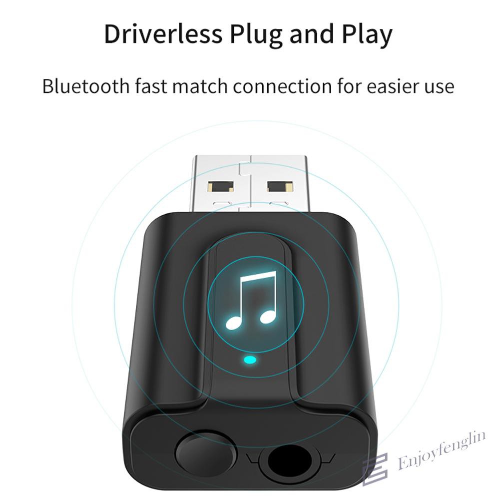 Bộ Thu Phát Bluetooth 5.0 Không Dây En T10 2 Trong 1