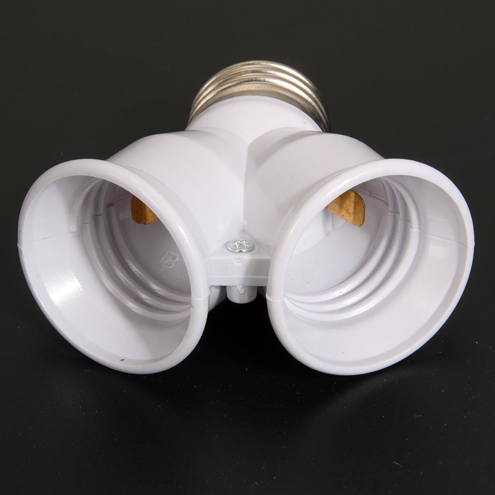 Chuôi đèn 2 trong 1 cổng E27