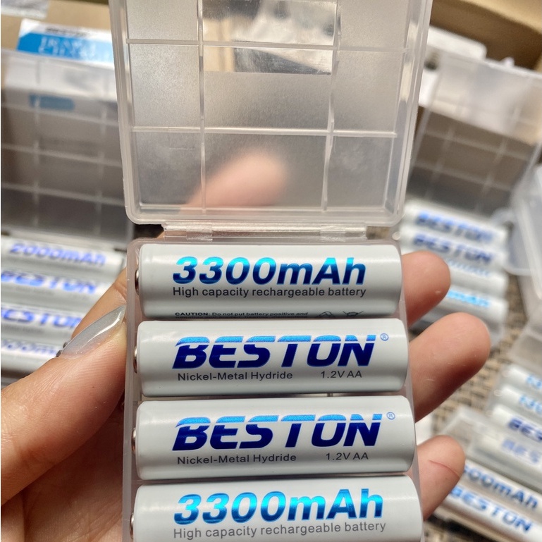 Hộp nhựa đựng pin BESTON dùng chứa pin AA tiện lợi