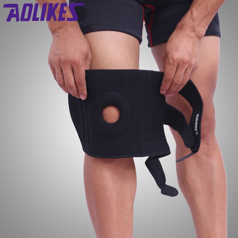 Băng Bảo Vệ Đầu Gối, Dán Gối Aolikes A-7618 cao cấp | Kèm Lò Xo)