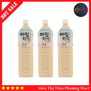 Nước gạo rang hàn quốc woongjin chai 1500ml