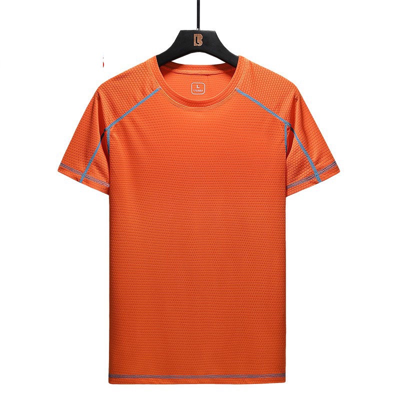 Áo Thun Dáng Ôm Thoáng Khí Nhanh Khô Size M-7XL Phong Cách Hàn Quốc Cho Nam