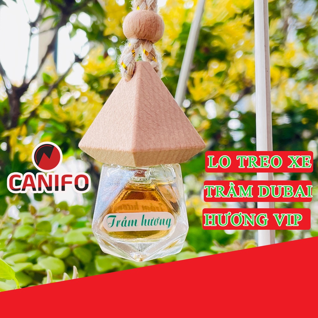 Tinh dầu trầm hương vip treo xe ô tô Canifo - HÀNG CÔNG TY nhập khẩu có kiểm định COA - trầm hương dubai