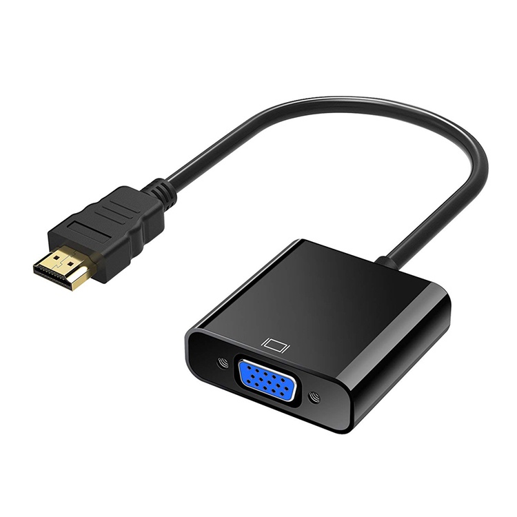 Dây cáp HDMI to VGA 1m8, Cáp chuyển đổi HDMI to VGA | BigBuy360 - bigbuy360.vn