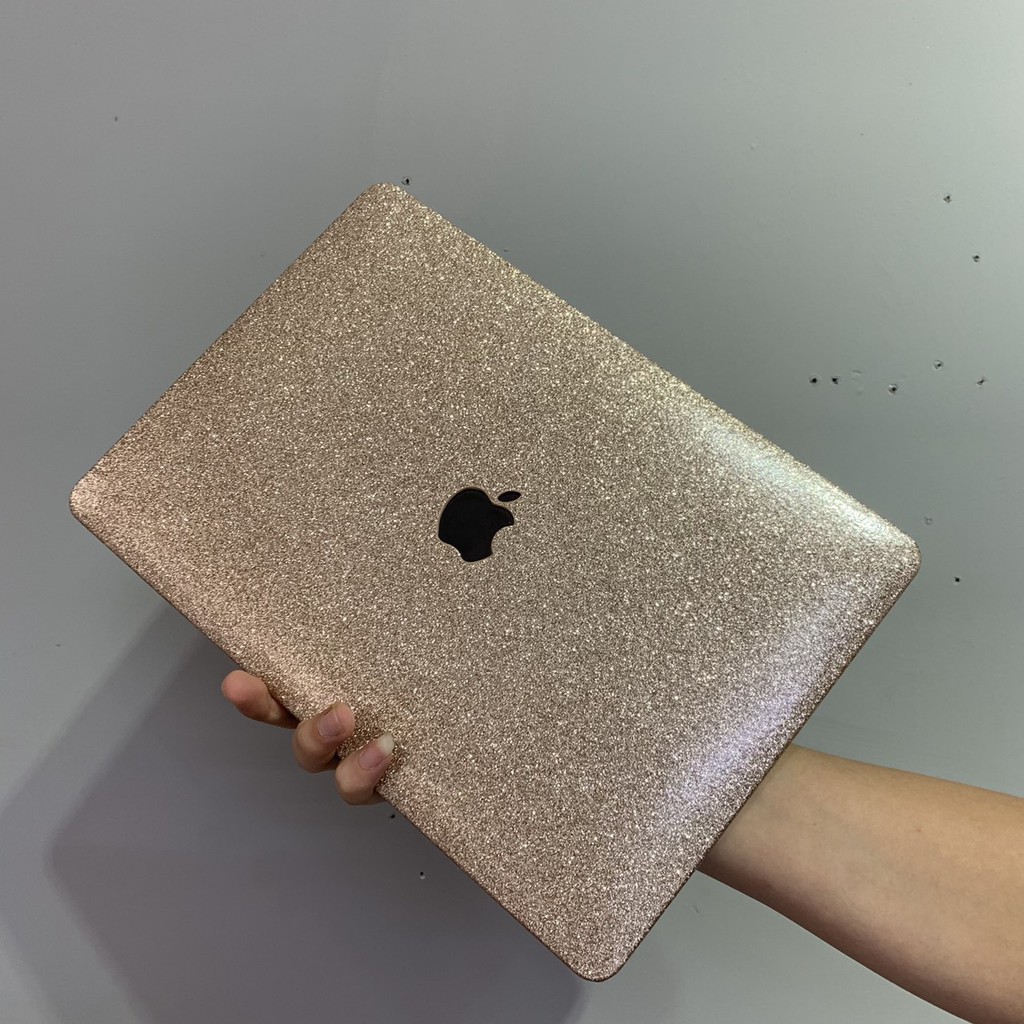 (Mới nhất) Case macbook, ốp macbook màu vàng nhũ lấp lánh-MỎNG, NHẸ-CHỐNG TRẦY XƯỚC, VA ĐẬP