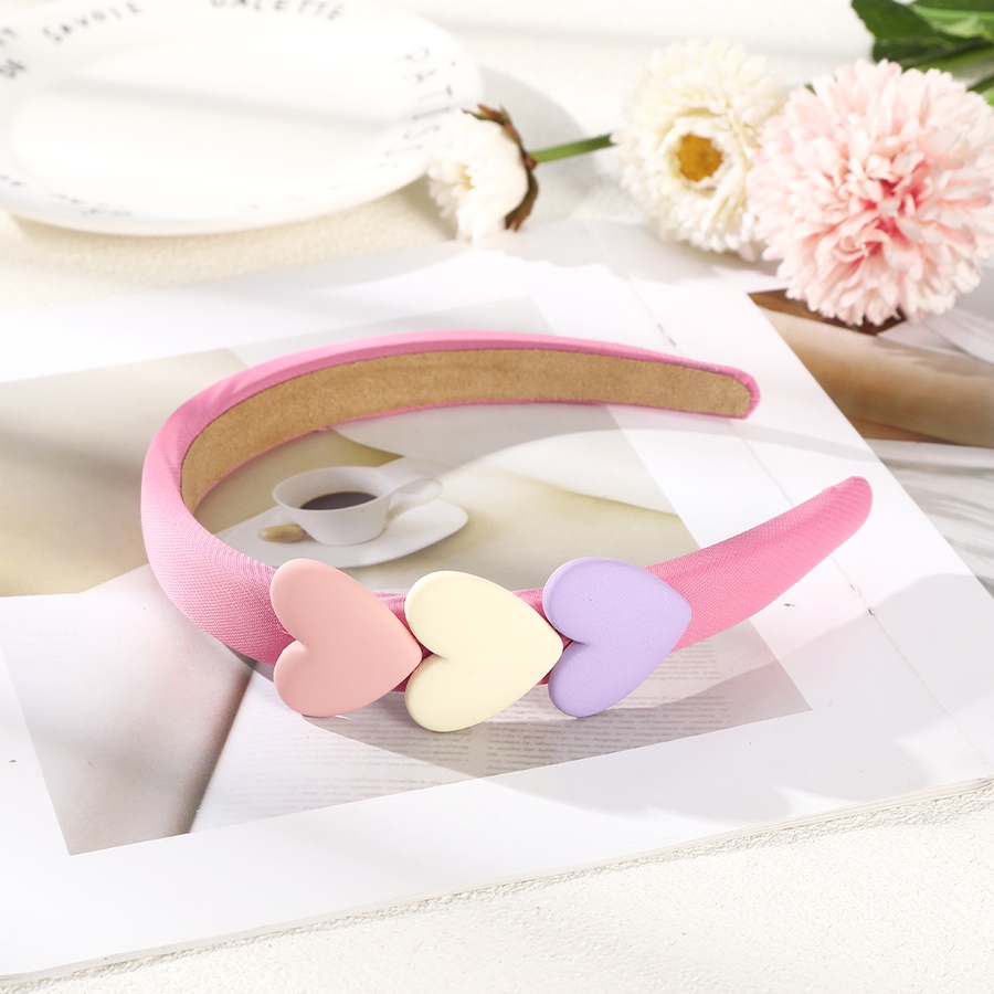 Băng Đô Cài Tóc Hình Trái Tim Dễ Thương Cho Bé Gái