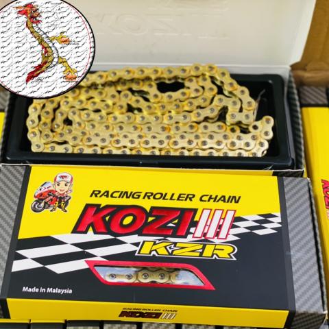 [FreeShip]  SÊN xe máy kozi(FAITO) sên vàng 9 ly dai 130 mắt gắn sên KOZI chung cho các dòng xe winner- exciter-