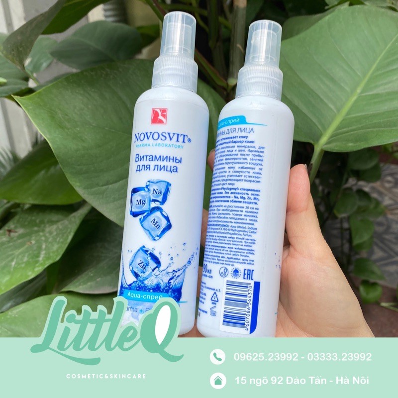 Xịt khoáng Novosvit Nga 190ml